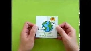 Child Evangelism Tool - Share the gospel with kids using the John 3:16 FlipAbout