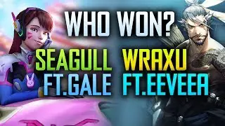 Seagull ft. Gale Adelade vs Wraxu ft. EeveeA (Overwatch)