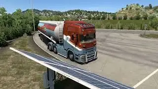 Euro Truck Simulator 2 Cruising at New dlc map Island