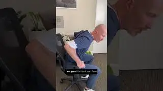Техника сидения для поддержки поясницы