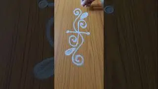 #sideborder #rangoli #design #sideborder muggulu #shorts #trending #viral shorts #ytshorts
