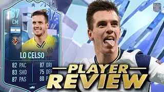 87 FANTASY LO CELSO PLAYER REVIEW! GAMEPLAY OBJECTIVE FIFA 22 Ultimate Team