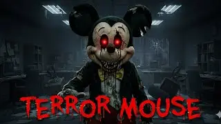 HORROR MICKEY MOUSE IN DISNEYOFFICE #HorrorMickey #CreepyMickey #DarkMickey #EvilMickey