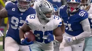 Javonte Williams maneuvers around traffic for 30-yard TD rush