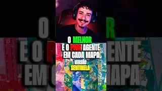 Qual o MELHOR e PIOR SENTINELA em Cada Mapa do VALORANT