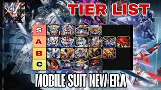 Mobile Suit New Era | Character Tier List - Best Ranked Tier List Mobile Suit New Era | RPG Game