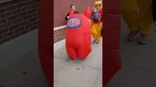 Among us blow up costumes 😈