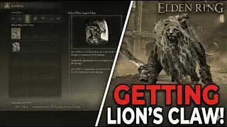 Getting LION'S CLAW ash of war