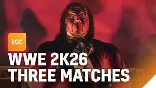 WWE 2K26 exclusive gameplay - Three full matches