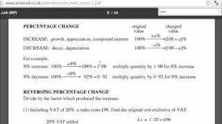 Nat5 Maths Resources - Ardossan Academy