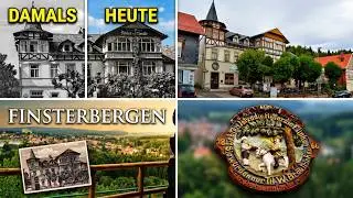 Thuringian forest Thüringer Wald Finsterbergen damals & heute