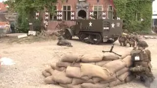 Ternat (2). Bestorming van de Kommandatur in Gemeentehuis