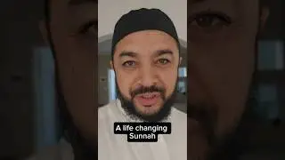 A life changing #Sunnah of the prophet#Muhammad