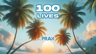 100 Lives by PRAX | Official Lyric Video | Rap Hip-Hop Song 2025