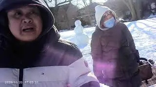 The Joy of a Snow Day! Meeting Mr. Snowman on My Walk