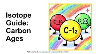 Common carbon isotopes and how they differ?