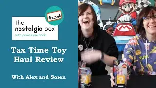 Tax Time Toy Haul Review at Nostalgia Box (with Alex and Soren)