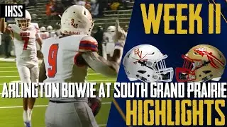 High Stakes Football: Arlington Bowie vs South Grand Prairie Highlights