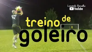 TREINO DE GOLEIRO com Jeremie