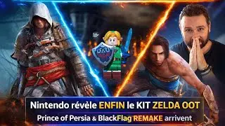 GAMING NEWS 🎮 NINTENDO r&eacute;v&egrave;le ENFIN le KIT ZELDA OOT 😱 & Prince of Persia / Black Flag le RETOUR 🔥