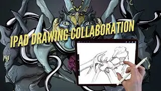 IPad Pro Drawing Collaboration - episode 7