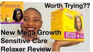 Relaxer Review|The Mega Growth Sensitive Care Relaxer Review|Is it worth buying/trying??