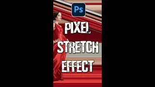 Photoshop Pixel stretch effect