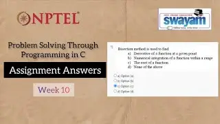 Problem Solving Through Programming In C Week 10 NPTEL Assignment