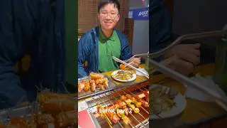 All you can eat bbq part 2 😉 Taiyuan #china #travel #vlog #foodvlog