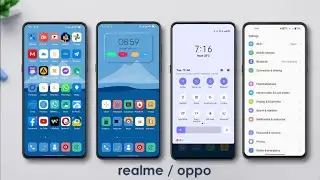 Blue Lagacy theme for Realme Oppo and OnePlus phone || Stock Android Theme for Realme ui 3.0 ⚡⚡