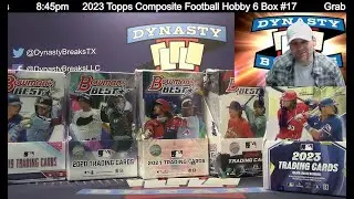 Bowman's Best 19 20 21 22 23 Baseball Card 5 Box Mixer Case Break #4