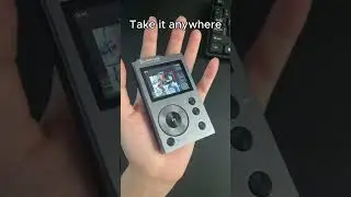A HiFi Music Player That's Smaller Than Your Phone #audiophile #microphone #hifiplayer