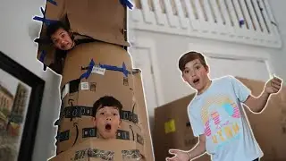 Last to LEAVE the FORT!  24 Hours in a FORT Stuck at Home Series!