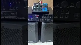 #yamaha equalizer #sakura ampli /#crown speaker