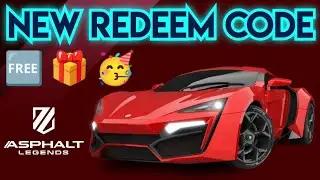 Asphalt Legends 🆓🎁 - New LIMITED TIME REDEEM Code - Hurry Up!! Claim FAST 🥳 19-August-2026