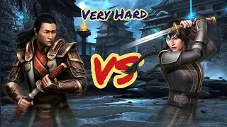 Shadow Fight 4 Arena || Itu vs Kibo ( Very Hard ) || Ranked Match