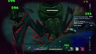 ARK Genesis, remue-m&eacute;nage dans la tourbi&egrave;re alpha ( bog beatdown alpha ) en solo, ferox glitch.