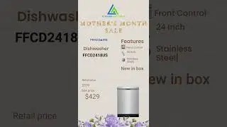 FFCD2418US (Dishwasher) | Alabama Appliance | Irondale, Alabama