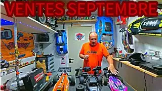 4 machines &agrave; vendre TM TEKEN / YCC RACING ASC10B / VTE2 (vendue) / TYPHON TLR (vendue) (11/09/24)
