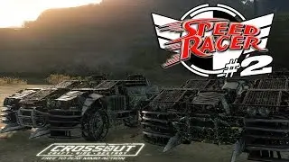 Crossout: [ Apollo & turrets x5 ] Speed Racer #2 [ver. 0.8.45]