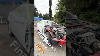 Weekend rally car transformation #rally #rallycross #rallycar #carpainting #viral #shorts #subscribe