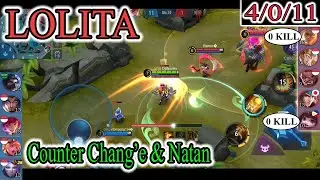 [Belajar Tank] Solo Rank LOLITA ROAM TANK - Mobile Legends MLBB Gameplay Tutorial Guide
