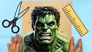 A Hulk Mask For Kids! #mask