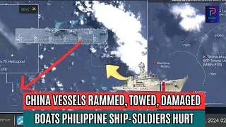 Philippine Task Force: Chinese Vessels Rammed and Towed Boats in Ayungin Shoal