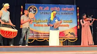 Mankuyile poonkuyile Violin with Parai at STM Sydney, Australia #music #Ilaiyaraja on 28.9.25