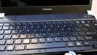 Part 1/5: Toshiba Portege R835 R830 R series Laptop Keyboard Removal Replacement