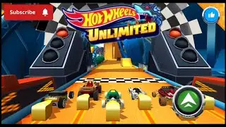Hot Wheels Unlimited Gameplay Race Green Cars N Monster Truck at HARD TRACK HALLOWEEN SEASON PART 2