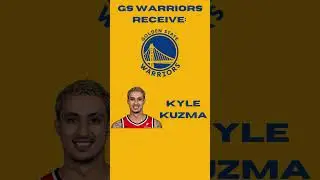 TRADING Kyle Kuzma To The Golden State Warriors! #nba #basketball #viral