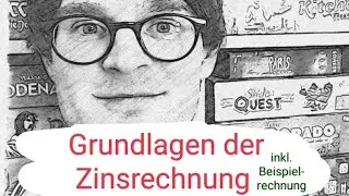 Grundlagen der Zinsrechnung - inkl. Beispielrechnung - Mathe Kl. 7 Mathelernvideo
