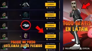 ERROR al  CONSEGUIR TRAJE ANTIGUO JERSEY BEISBOL en FREE FIRE LATAM SOLUCI&Oacute;N PARA RECLAMAR PREMIOS!!